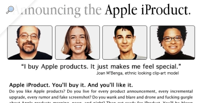 The Apple iProduct